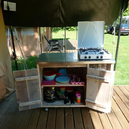 豪华帐篷 Safari Tent At Camping Le Confluent
