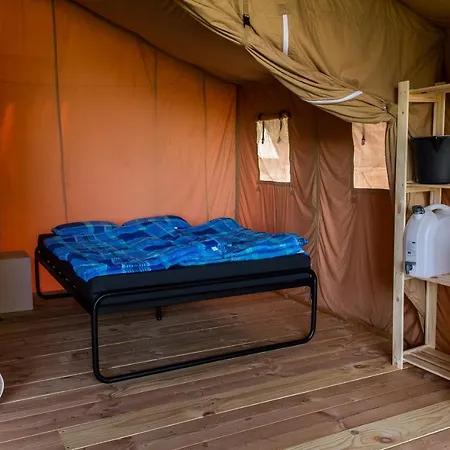 豪华帐篷 Safari Tent At Camping Le Confluent *
