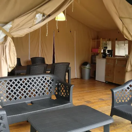 Safari Tent At Camping Le Confluent * Comblain-au-Pont